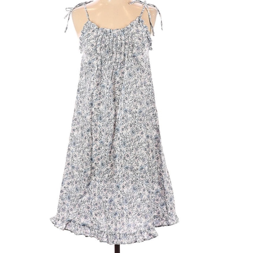 J. Crew Blue Floral Dress